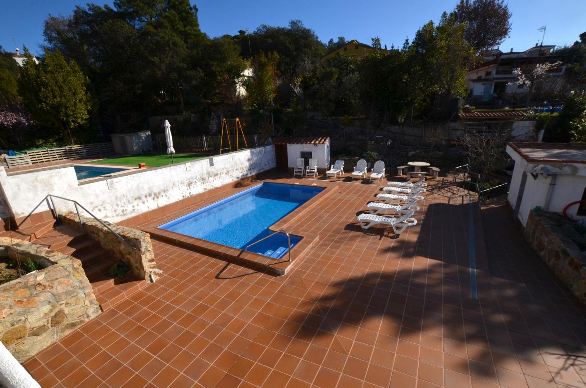 Villa Fernando 12 Personas 8Km Lloret De Mar Girona Eksteriør billede